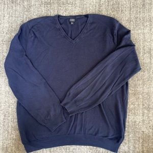 Mens J. Crew navy sweater